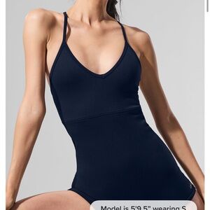 Alo Yoga Seamless Ribbed Onesie